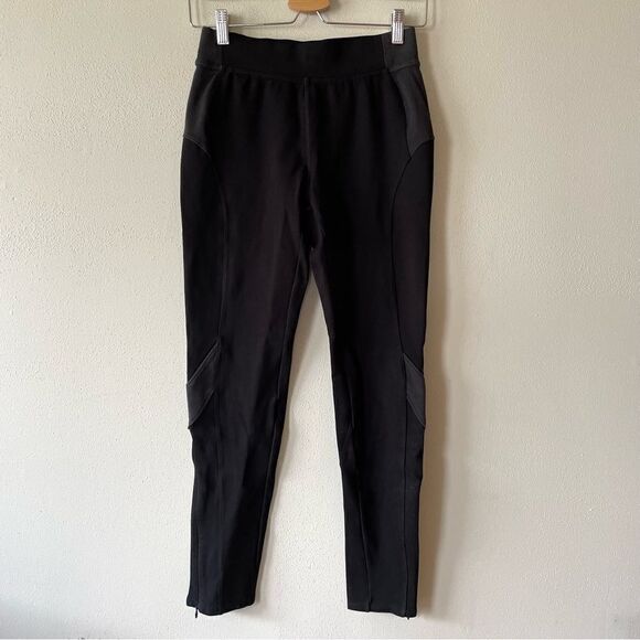 NWT Free People Movement Black Ankle Zip Ponte Leggings - Size: XS - Picture 10 of 11
